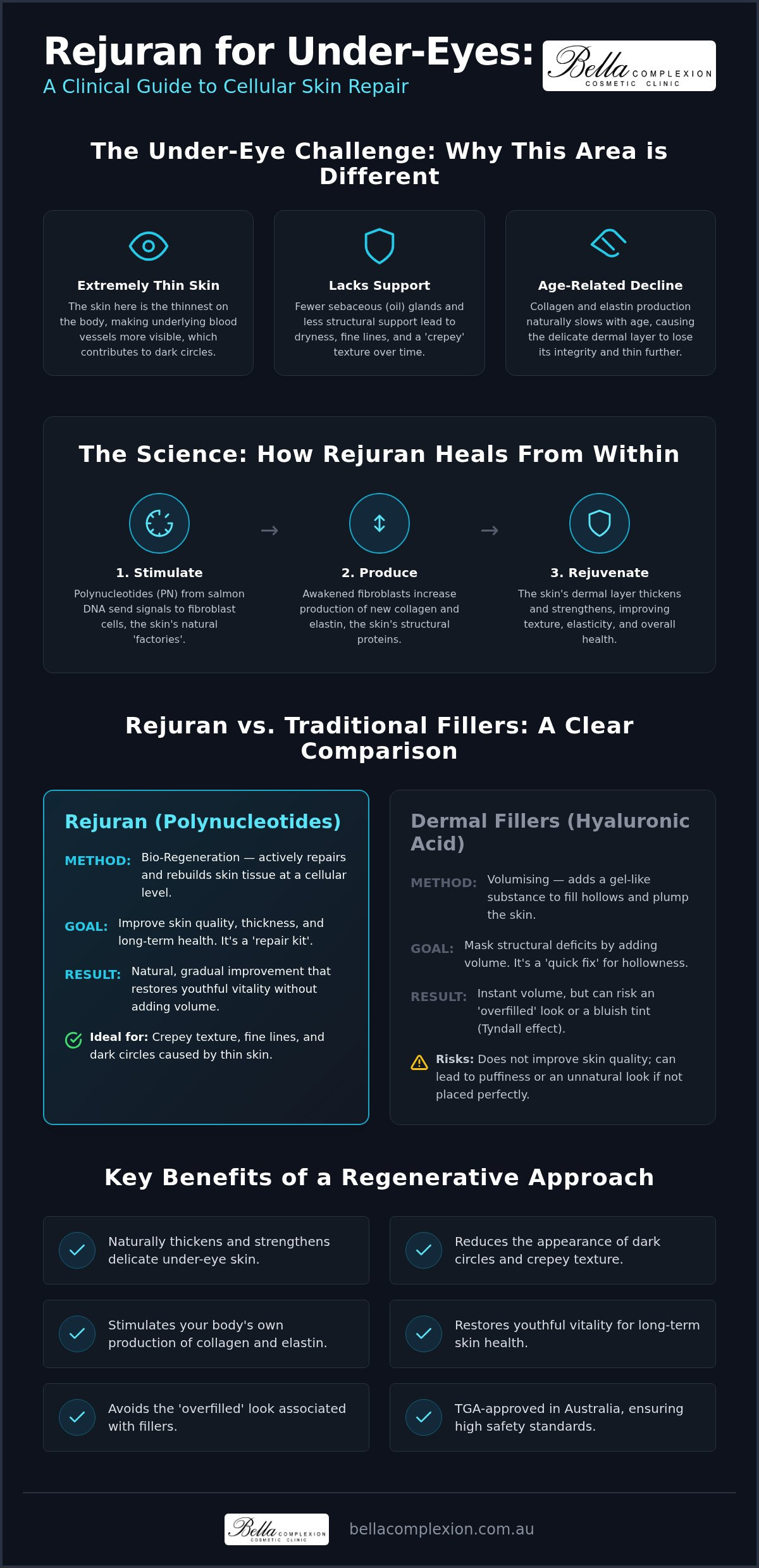 Rejuran for Under Eyes: A Clinical Guide to Polynucleotide Rejuvenation